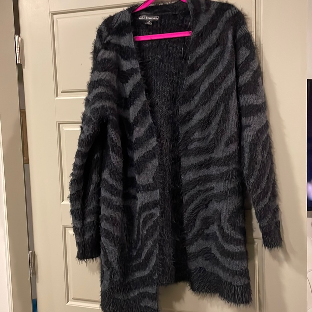 United States Zebra Print Cardigan
